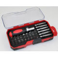 Multifuncional Bits 33pcs Screwdriver Set com Mini Rachet